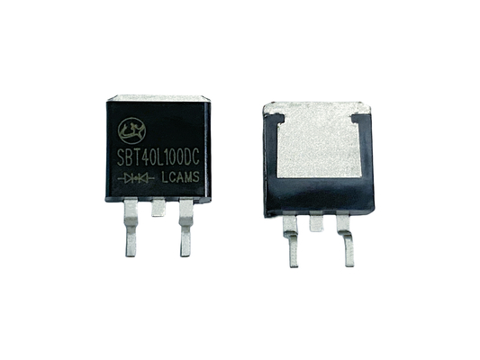 40A100V TO-263 Montaggio superficiale Diodi rettificatori Schottky a bassa frequenza VF SBT40L100DC
