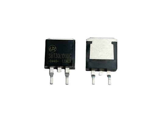 30A100V TO-263 SBT30L100DC Montaggio superficiale Diodi Schottky a bassa frequenza VF con basse perdite di potenza