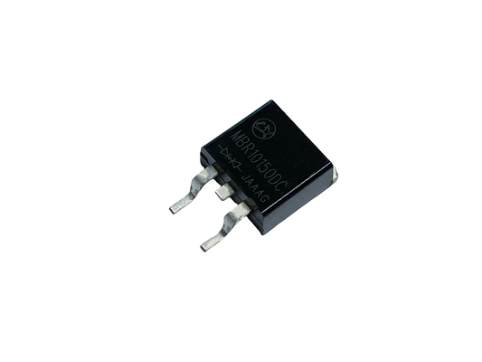 MBR10150DC 10A150V TO-263 Schottky Barrier Rectifier bassa tensione in avanti per l'alimentazione elettrica