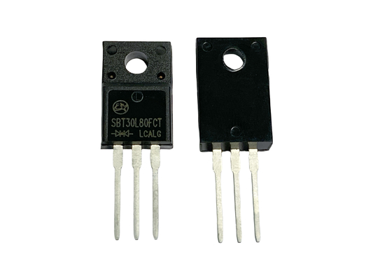 30A80V SBT30L80FCT TO-220F Diodi Schottky a bassa frequenza a elevata efficienza per alimentatori