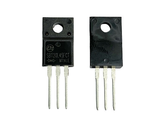 20A45V SBT20L45FCT TO-220F Diodi Schottky a bassa frequenza per rettificatori e adattatori