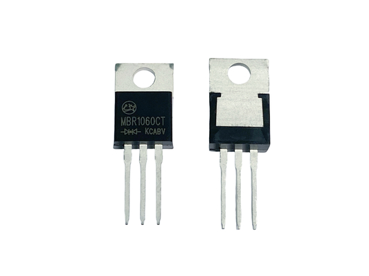 10A60V MBR1060CT Low Forward Voltage Drop Schottky Barrier Diodes per la soluzione di illuminazione