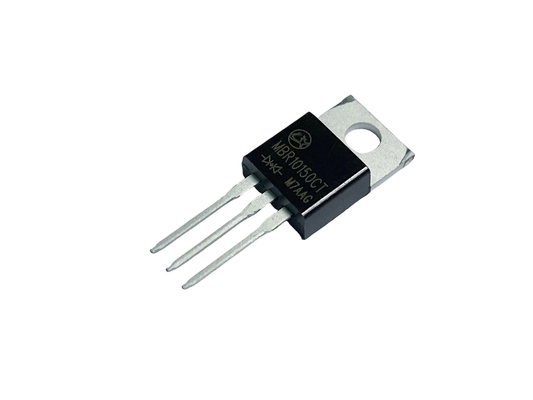 10A150V MBR10150CT Diodi di barriera Schottky a bassa frequenza a bassa corrente di saturazione inversa