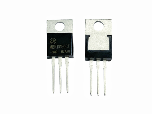 10A150V MBR10150CT Diodi di barriera Schottky a bassa frequenza a bassa corrente di saturazione inversa