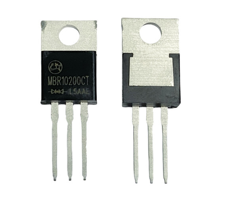 10A200V MBR10200CT Diodi Schottky velocità di commutazione veloce TO-220AB