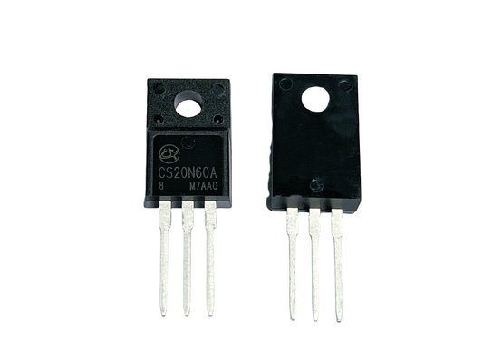 20A600V CS20N60A8 MOSFET ad alta tensione di tipo N per l'alimentazione dell'unità