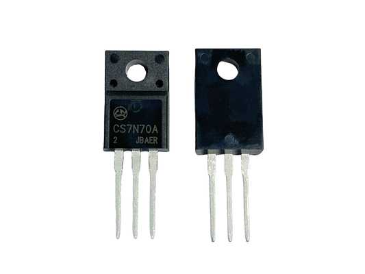 7A700V TO-220F CS7N70A2 HV MOSFET per alimentazione in modalità interruttore di controllo motore