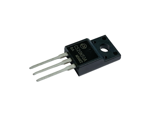 20A500V MOSFET ad alta tensione di tipo N CS20N50A8 TO-220F Per alimentatori