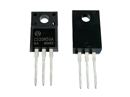 20A500V MOSFET ad alta tensione di tipo N CS20N50A8 TO-220F Per alimentatori
