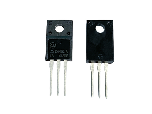 12A650V MOSFET ad alta tensione a bassa resistenza per adattatore CS12N65A2 TO-220F