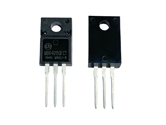40A150V Diodi Schottky Basso calo di tensione per prestazioni ottimali MBR40150FCT