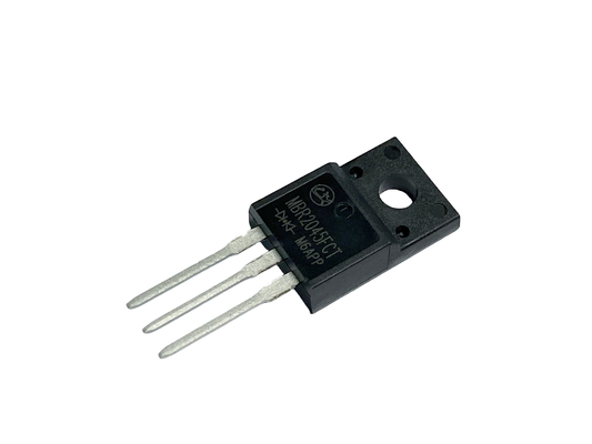 Fornitore di alimentazione per interruttori ad alta frequenza 20A 45V Diodi di barriera Schottky per connettorie a corrente continua/DC di bordo MBR2045FCT