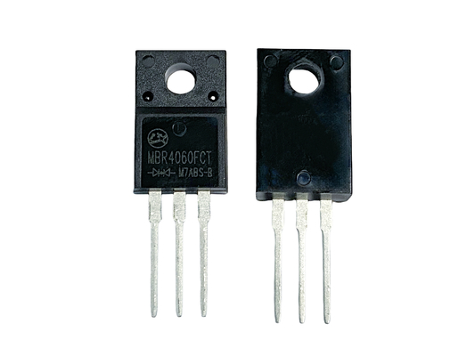 40A60V Diodi di barriera Schottky a bassa frequenza per alimentatori in modalità commutata in miniatura MBR4060FCT