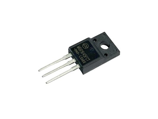 16A450V alimentazione a commutazione ad alta frequenza Diodi di barriera Schottky per il convertitore di corrente continua e continua di bordo MBR1645FCT