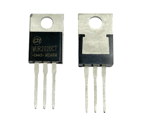 Diodi di recupero ultra con tempo di recupero inverso da 15 a 35 ns per circuiti ad alta frequenza MUR2020CT