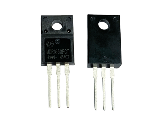16A600V Diodi di recupero rapido per configurazioni di pannelli solari MUR1660FCT