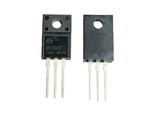 16A400V TO-220F Diodi di recupero rapido 15-35ns per rettificatore di potenza MUR1640FCT