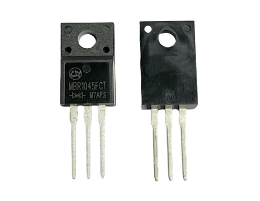 Rinomato di Lingxun Low VF MBR1045FCT Schottky Barrier Diode per un'alimentazione economica