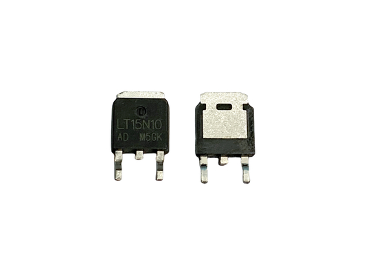 15A 100V TO-252 pacchetto Mosfet a bassa tensione per progettazione elettronica