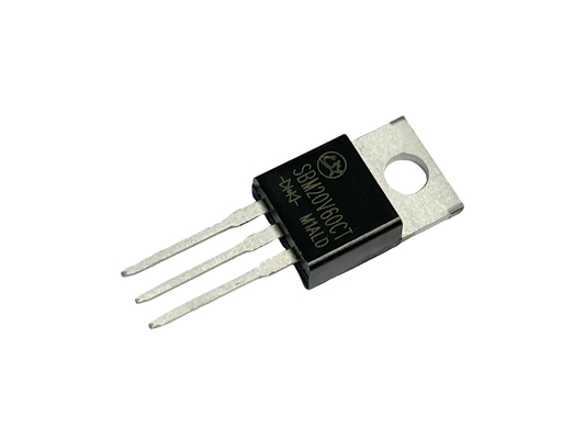 Velocità di commutazione Diodi Schottky a bassa frequenza VF Per illuminazione a LED SBM20V60CT ROHS