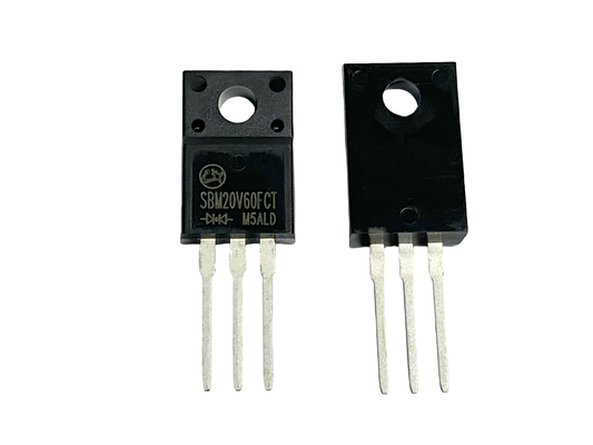 20V600A Diodi Schottky a bassa frequenza a bassa corrente per illuminazione a LED SBM20V60FCT TO-220F
