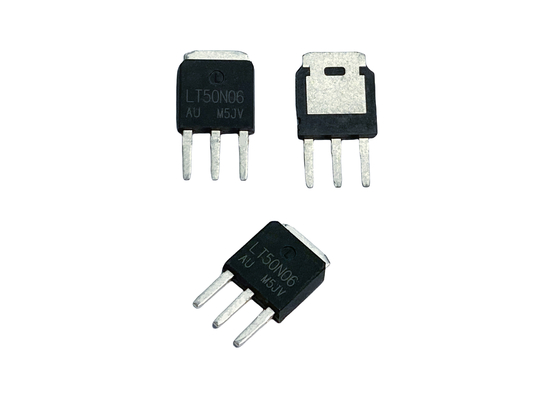 Alta Durabilità Silicon Basso Portale Soglia Voltaggio Mosfet TO-251