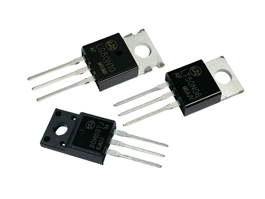 MOSFET a bassa tensione da 100 V con materiale di silicio e certificazione RoHS